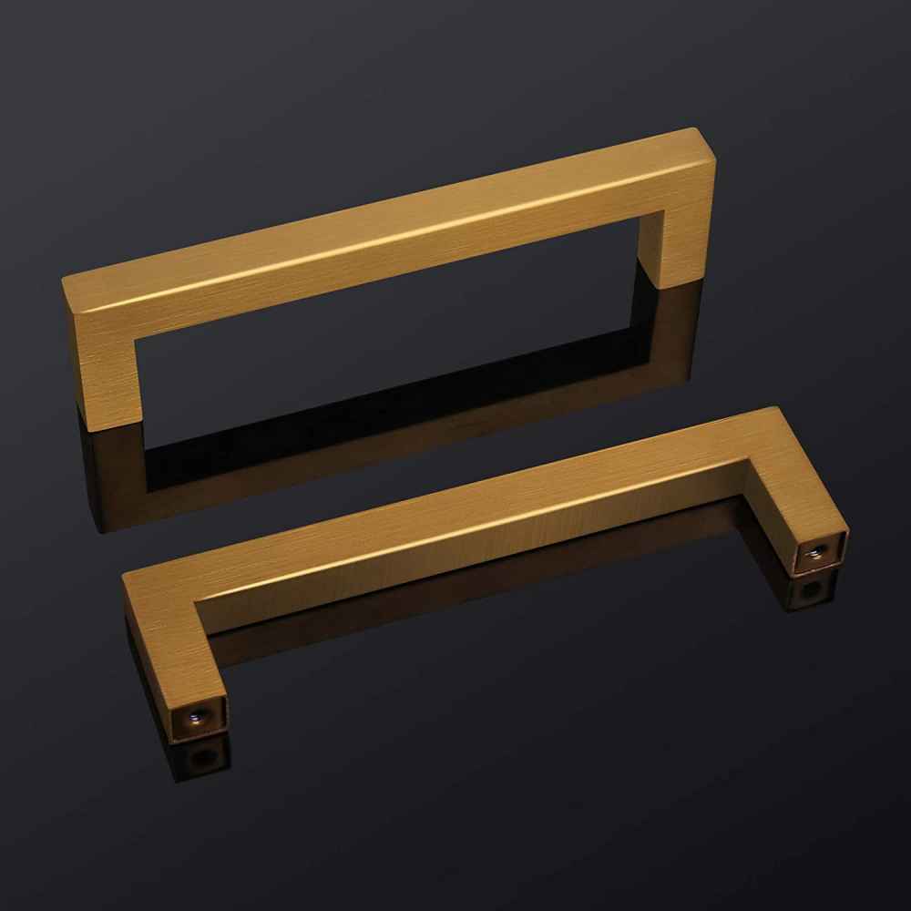 5.5-in. x 1.4-in. Stainless Steel Cabinet Handle In Gold