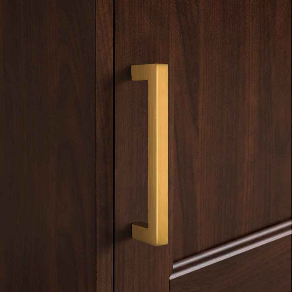 5.5-in. x 1.4-in. Stainless Steel Cabinet Handle In Gold