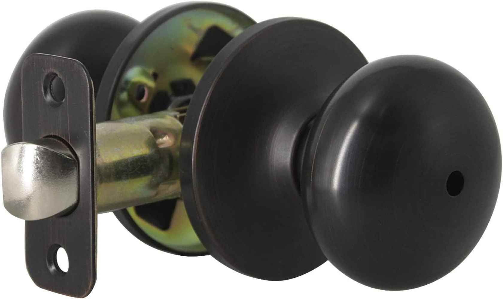 2.56-in. x 0.04-in. Stainless Steel Door Door Lock In Oil Rubbed Bronze