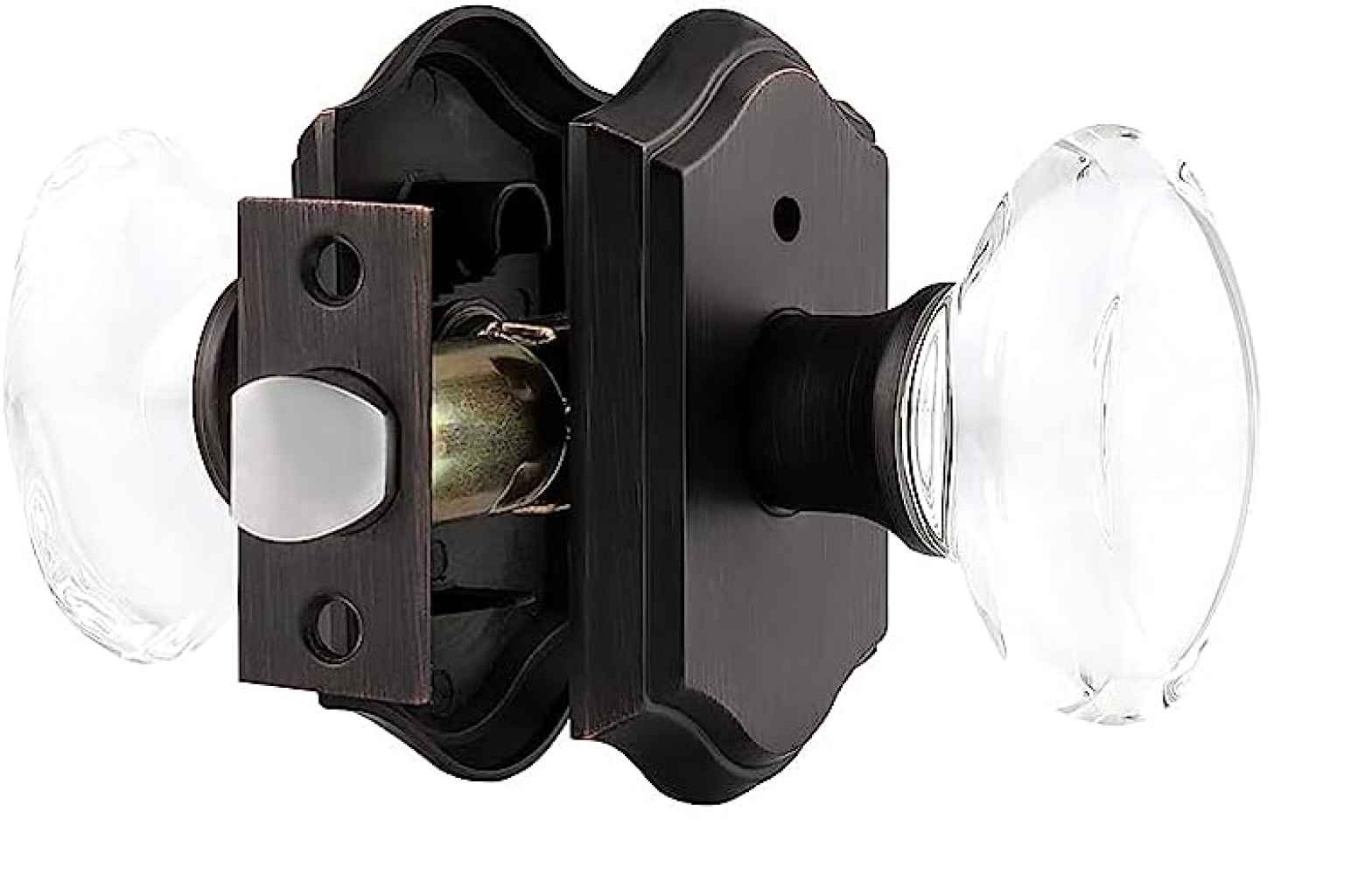 2.7-in. x 0.04-in. Zinc Alloy Door Door Lock In Oil Rubbed Bronze