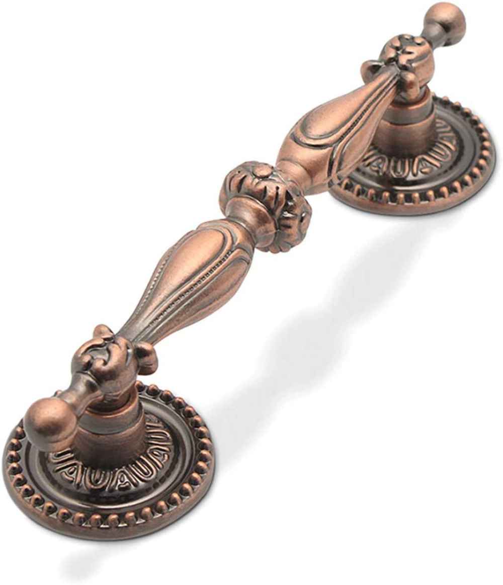 5-in. x 0.03-in. Zinc Alloy Cabinet Cabinet Handle In Antique Bronze