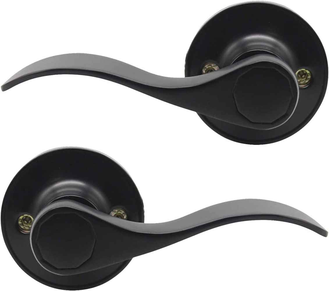 4.7-in. x 0.03-in. Stainless Steel Door Door Handle In Black