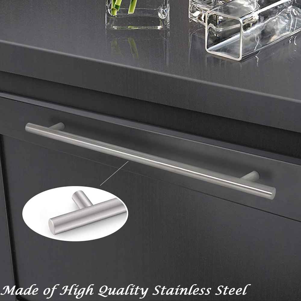 13.8-in. x 1.2-in. Stainless Steel Cabinet Handle In Stainless Steel