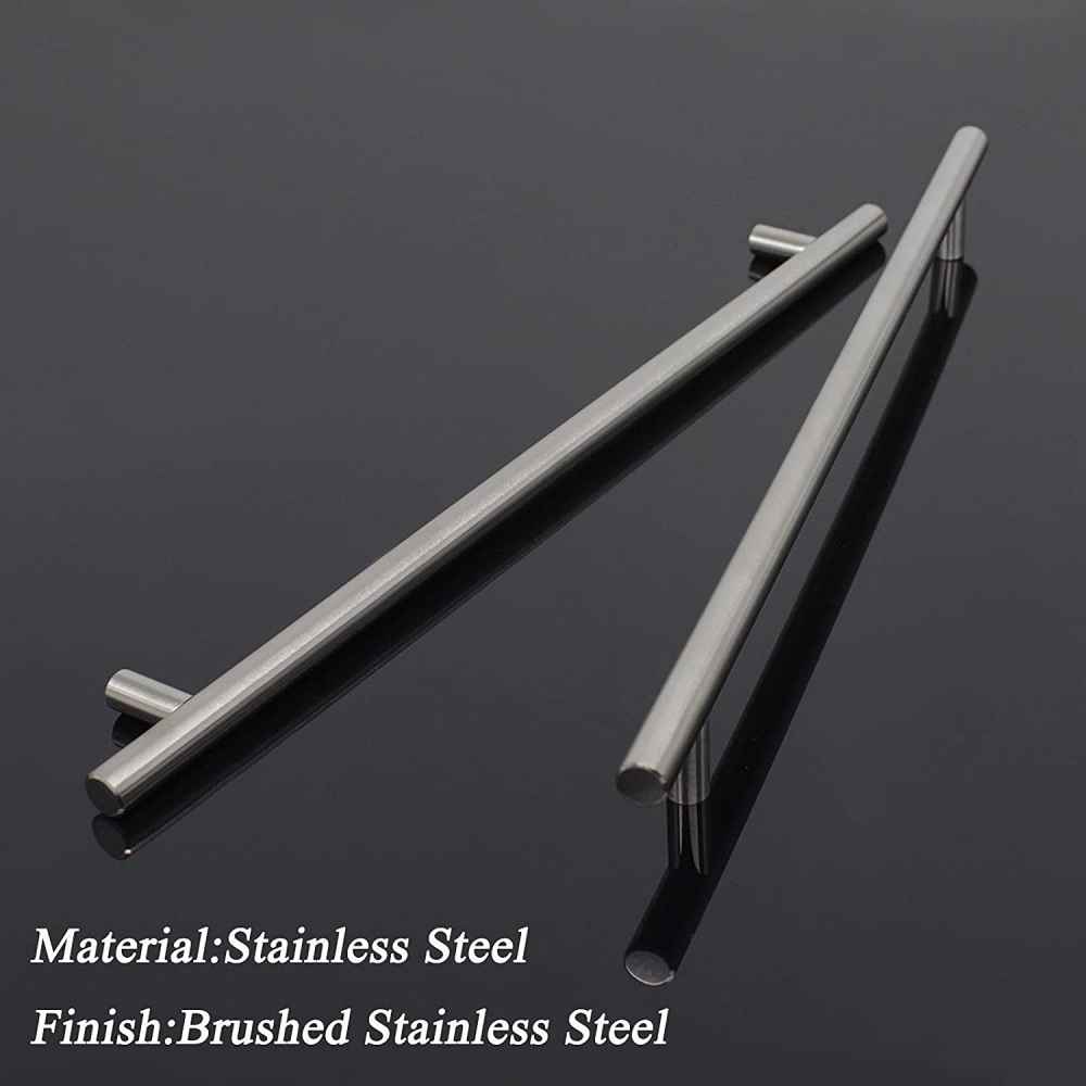 15-in. x 1.2-in. Stainless Steel Cabinet Handle In Stainless Steel