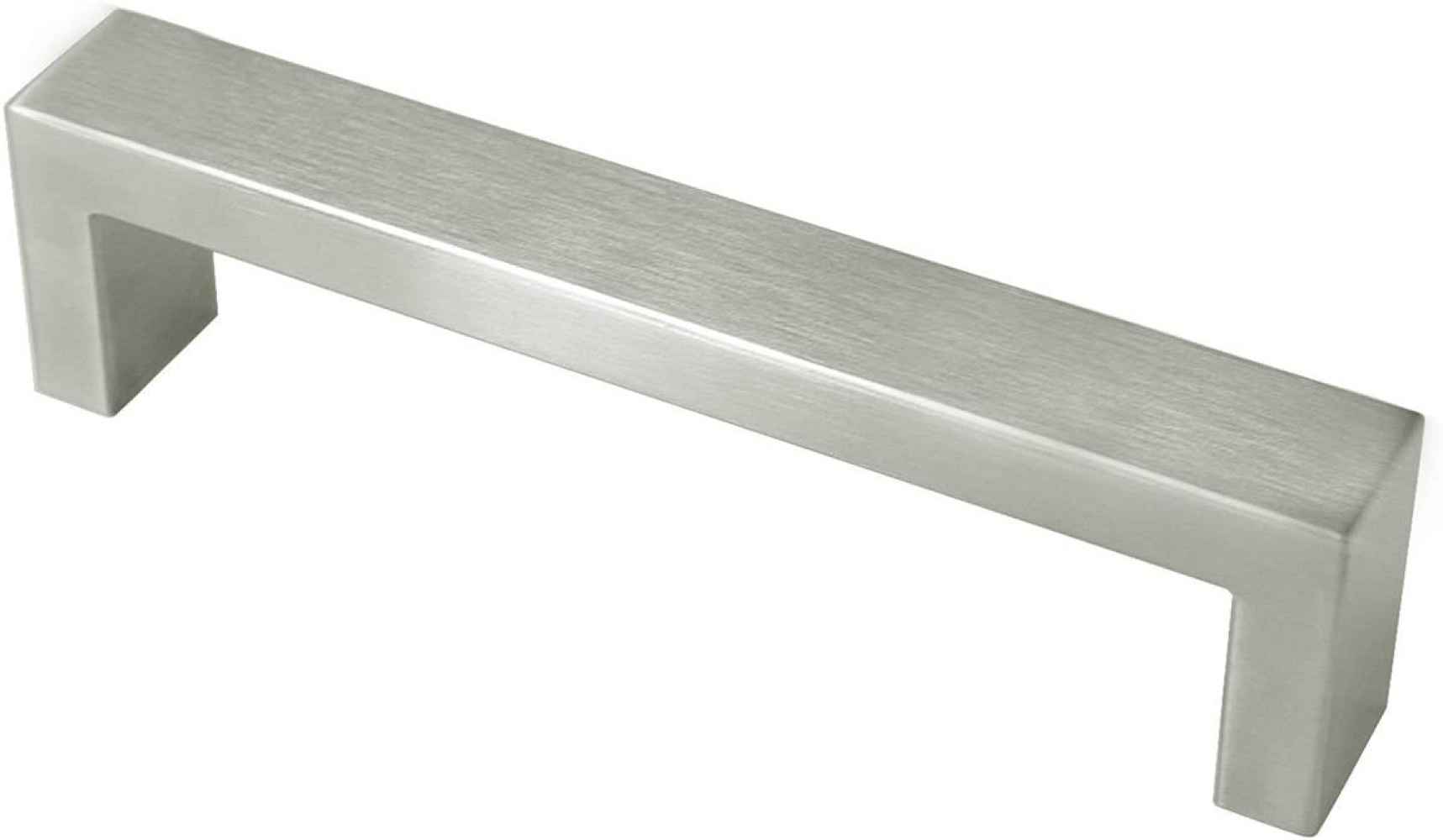 5.4-in. x 1.2-in. Stainless Steel Cabinet Handle In Brushed Nickel