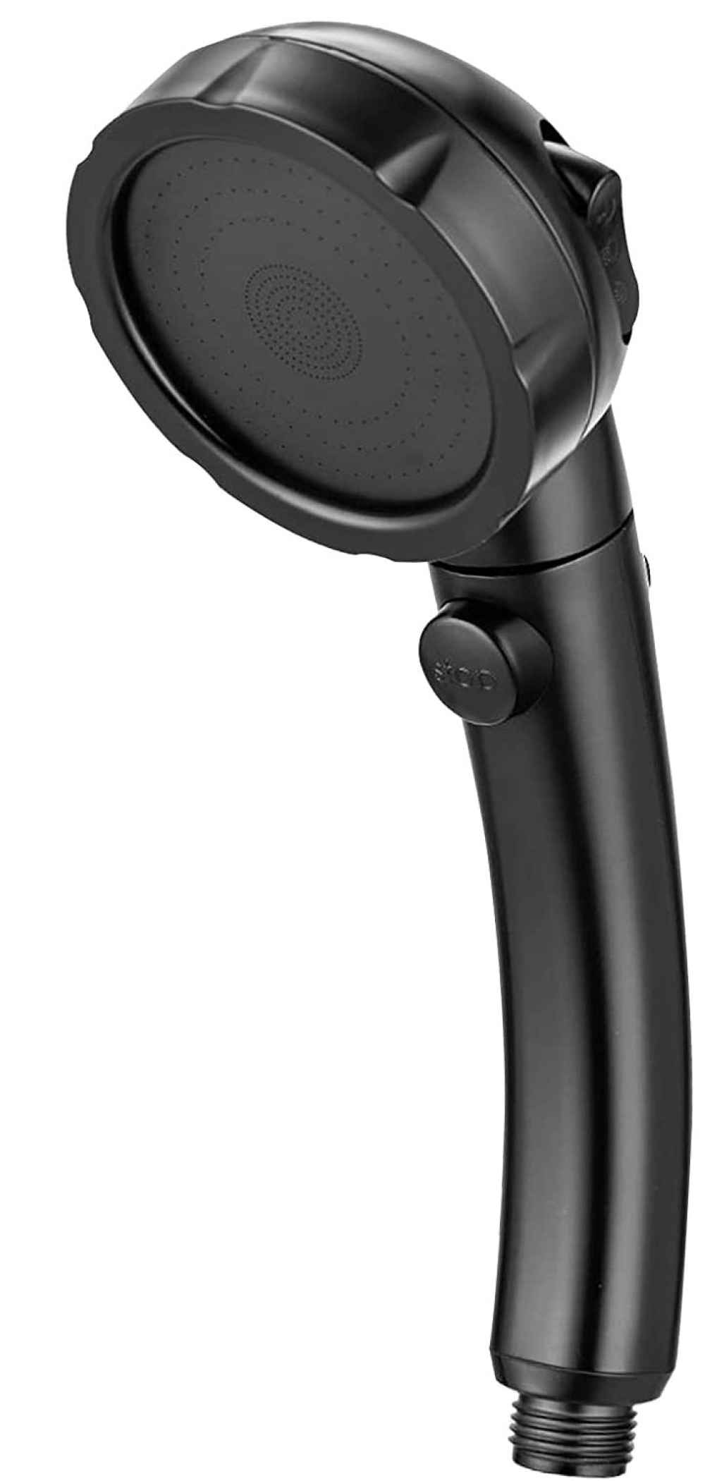 Black Wall Mount  ABS-Stainless Steel Round Shower Head