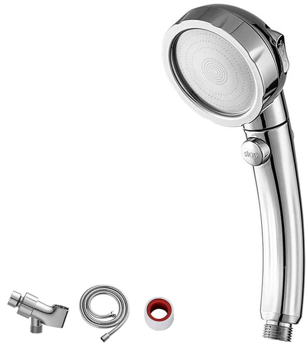 Chrome Wall Mount  Stainless Steel Round Shower Head