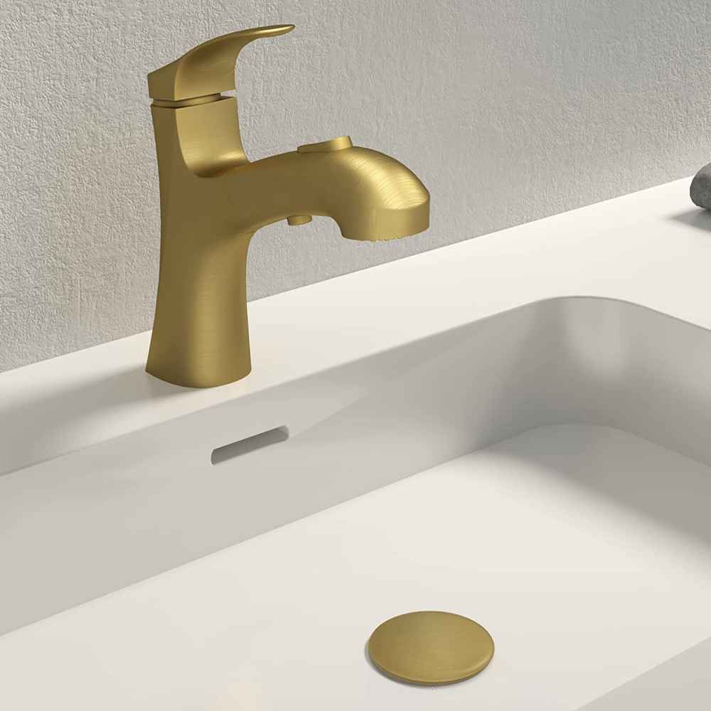 2.59 in. x 2.59 in. Yes Overflow Bathroom Sink Drain Brass Stainless Steel