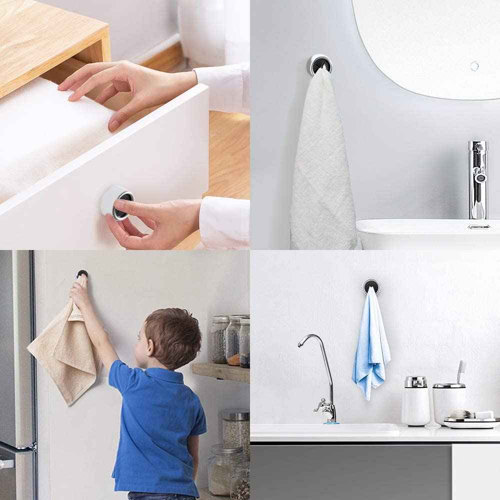 1.6-in. x 0.86-in. Robe Hook Chrome Stainless Steel