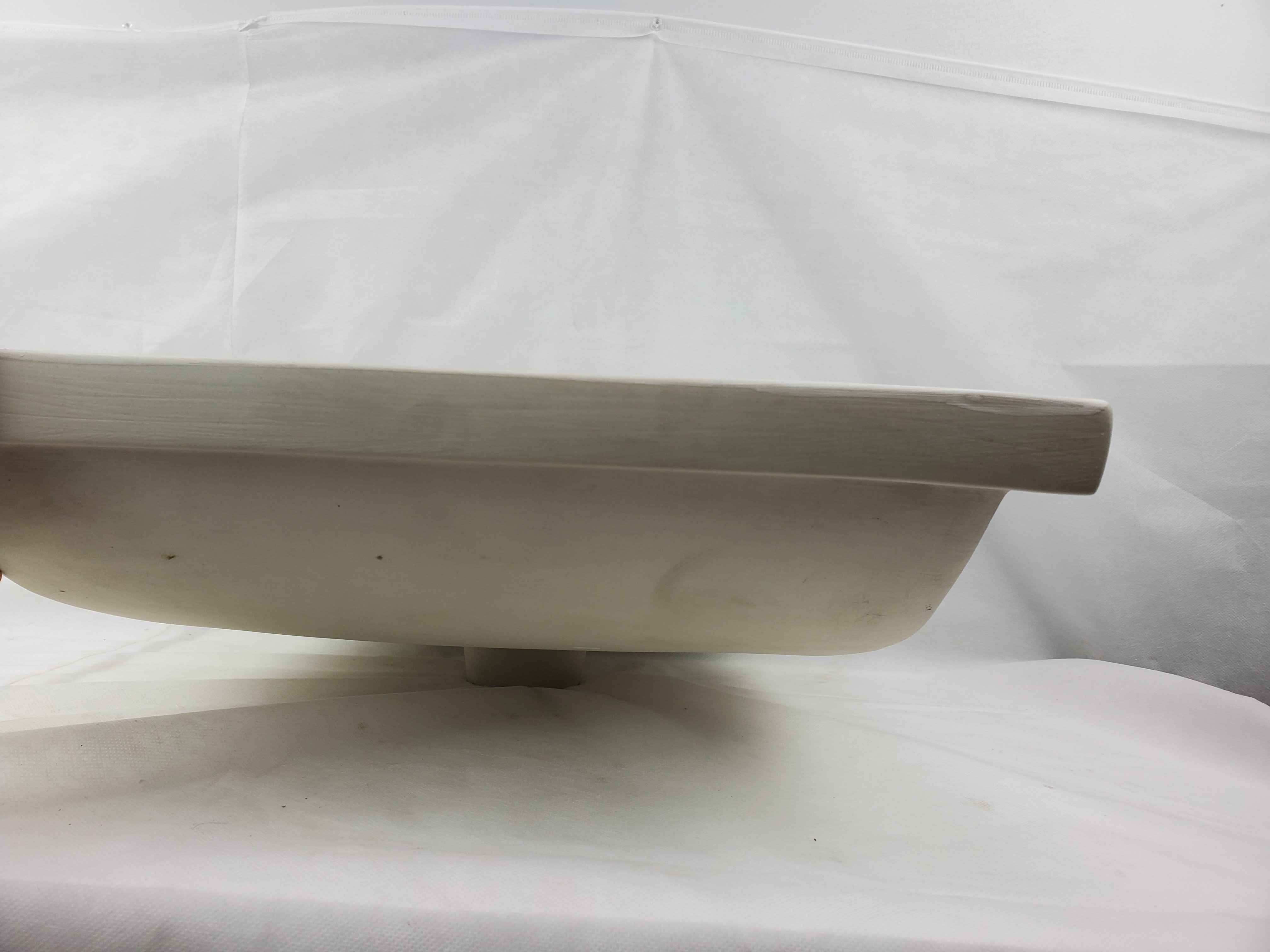 17-in. x 17-in. Ceramic Bathroom Undermount Sink In White CUPC