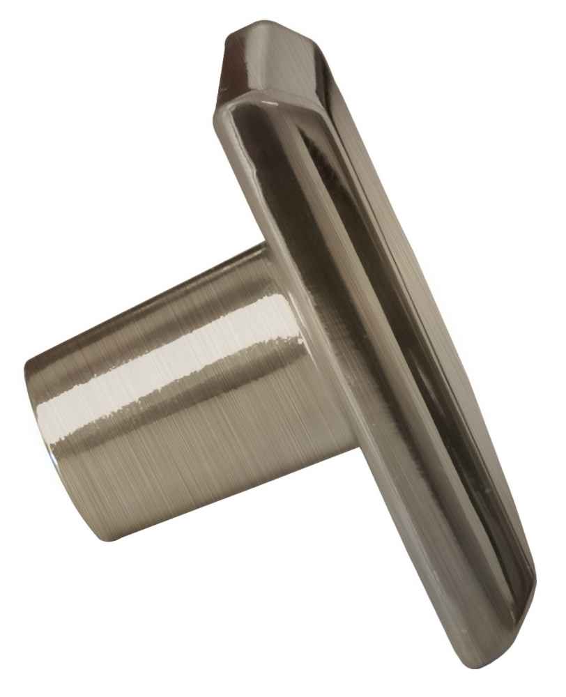 1.20-in. x 1.20-in. Stainless Steel Cabinet Knob In Brushed Nickel