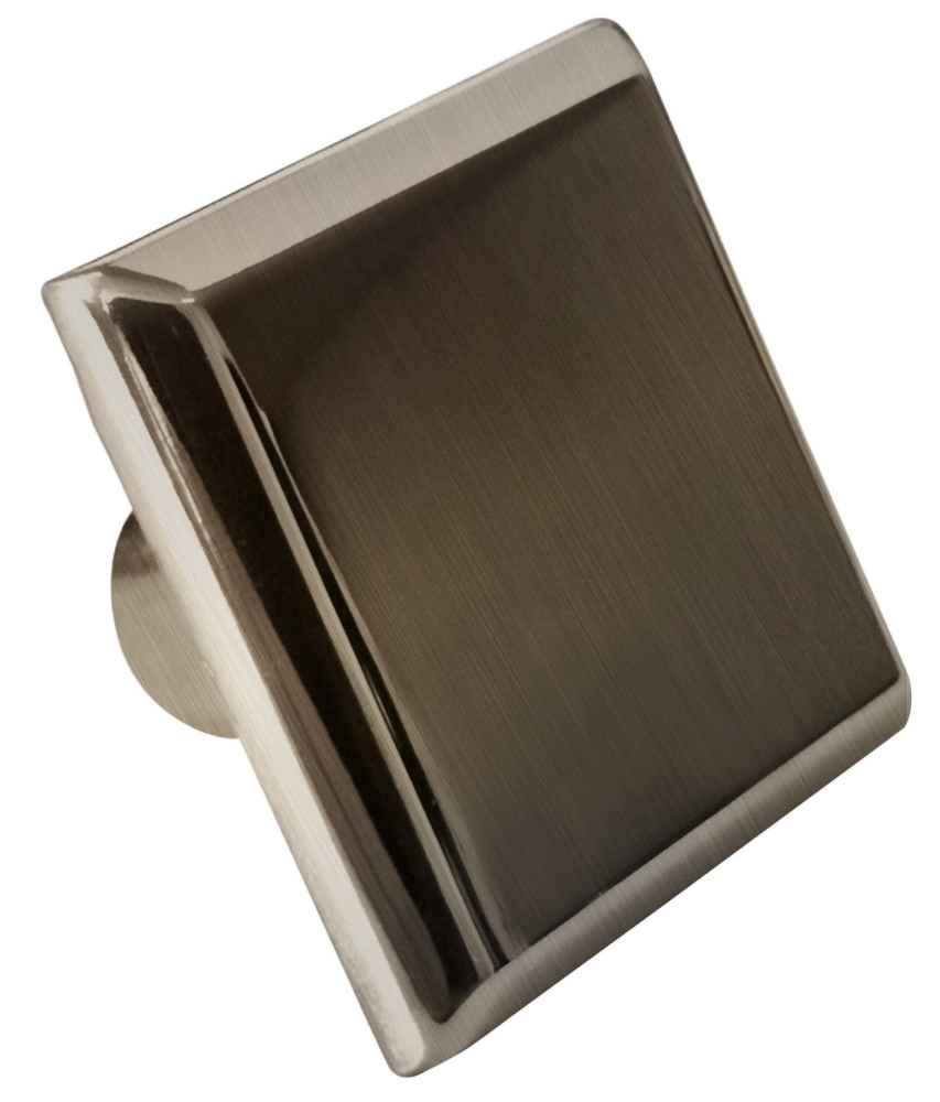 1.20-in. x 1.20-in. Stainless Steel Cabinet Knob In Brushed Nickel