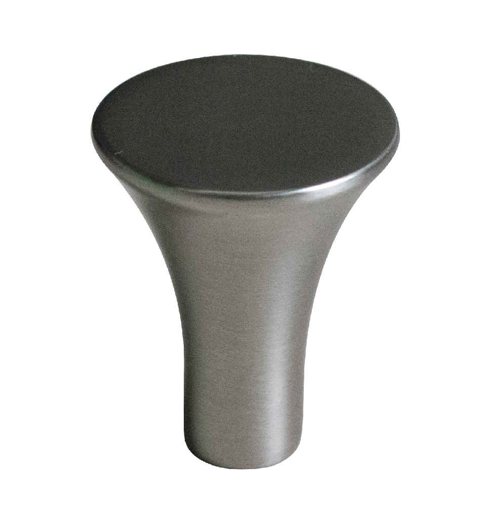 1-in. x 1-in. Stainless Steel Cabinet Knob In Brushed Nickel
