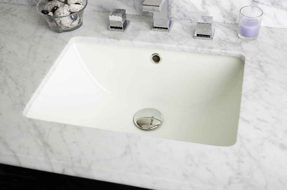 18.25-in. x 13.5-in. Ceramic Bathroom Undermount Sink In Biscuit CUPC