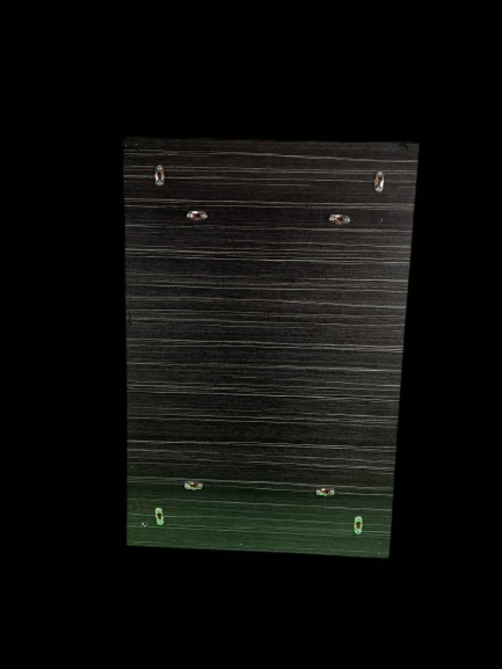 35.5-in. W 23.5-in. H Modern Plywood-Melamine Wood Mirror In Dawn Grey