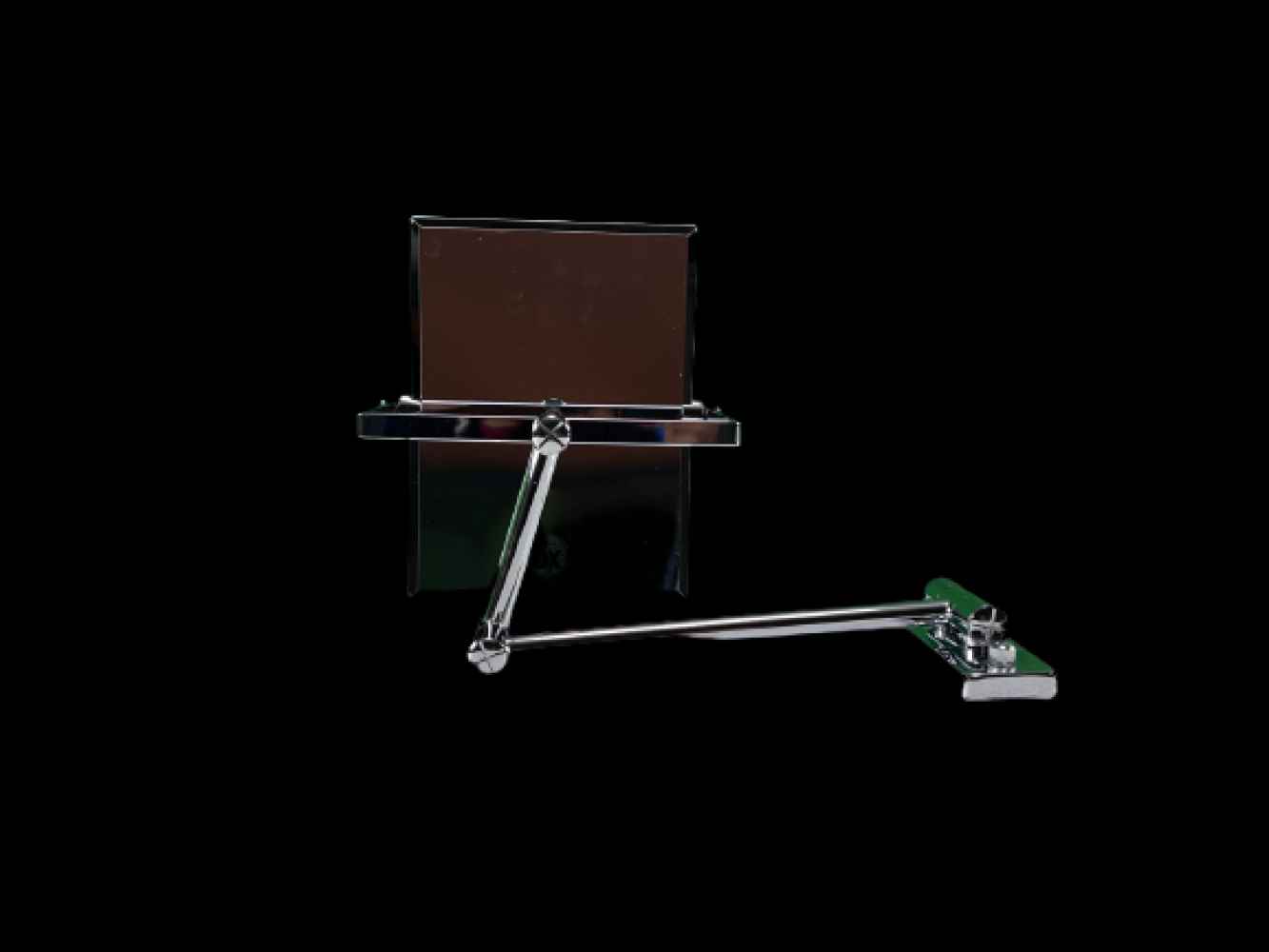 16.36-in. x 12.13-in. Stainless Steel Wall Mount Magnifying Mirror In Chrome