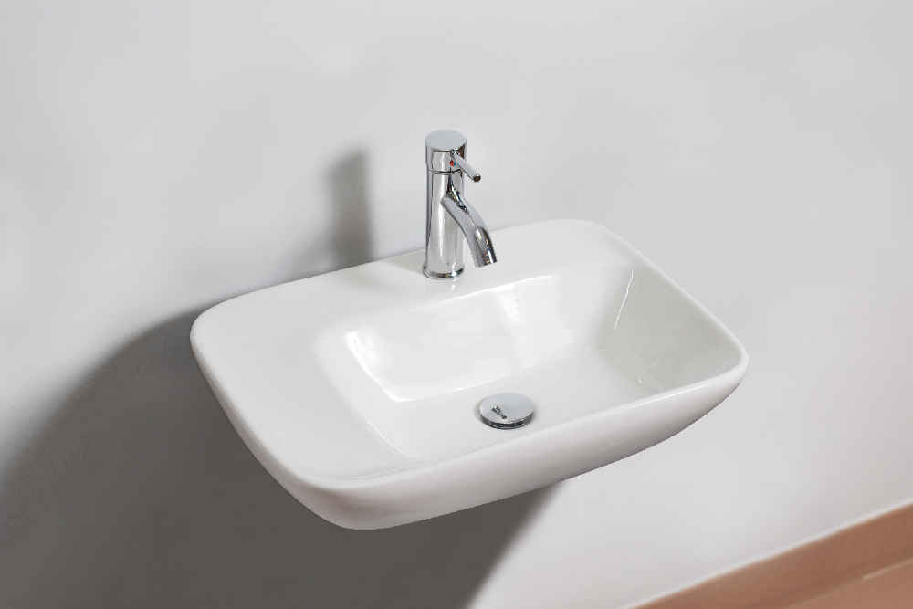 23.5-in. x 17.25-in. Rectangle Bathroom Vessel Sink White Enamel Glaze