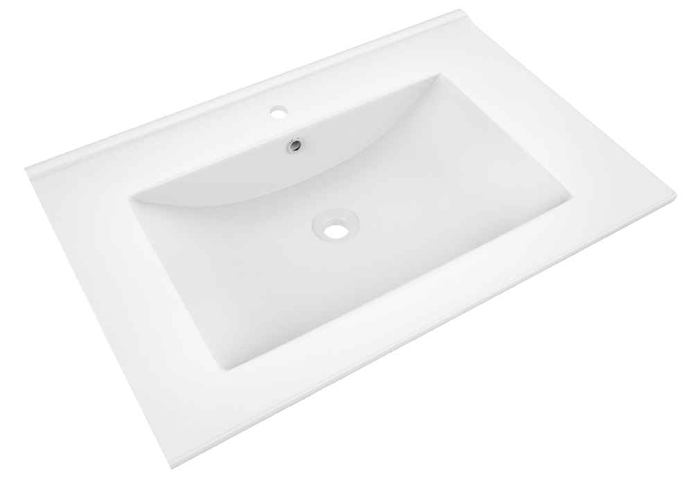 23.75-in. W Floor Mount Dawn Grey Vanity Set For 1 Hole Drilling