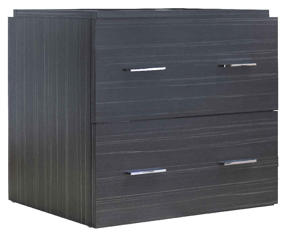 48-in. W Wall Mount Dawn Grey Vanity Set For 1 Hole Drilling